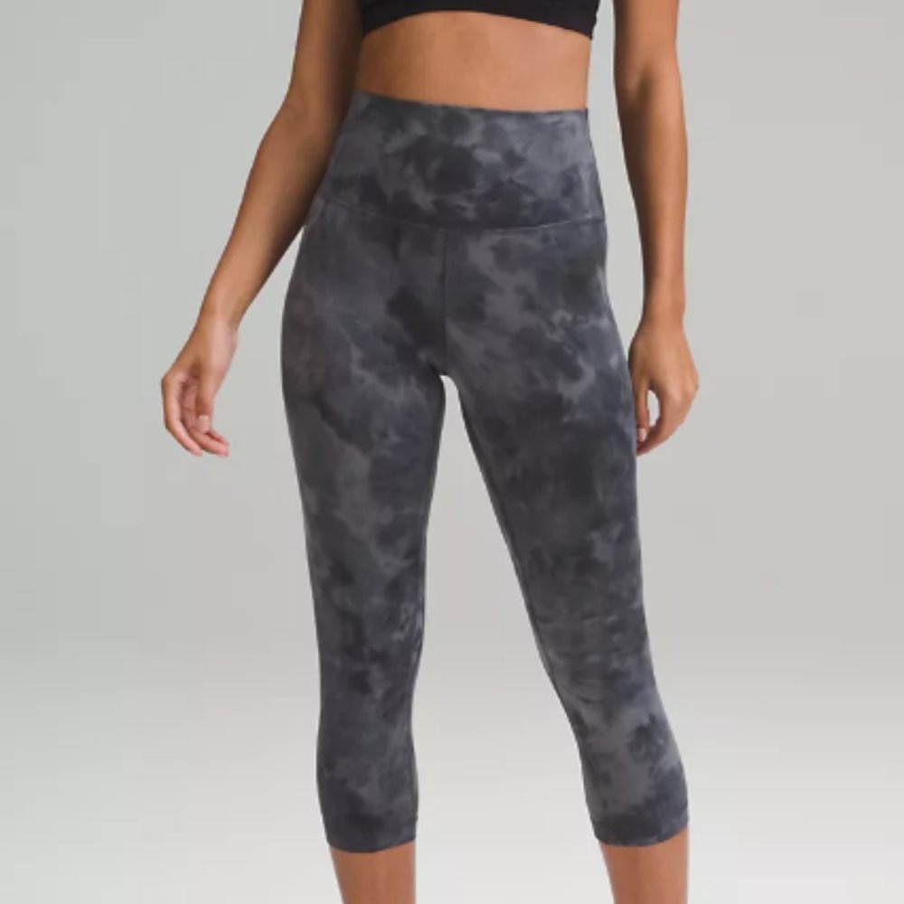 Lululemon Acid Wash Cropped Leggings